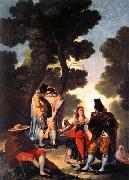 Francisco de goya y Lucientes A Walk in Andalusia France oil painting artist